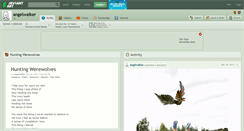 Desktop Screenshot of angelwalker.deviantart.com