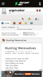 Mobile Screenshot of angelwalker.deviantart.com