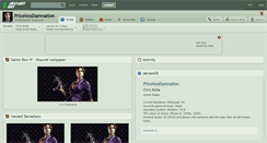 Desktop Screenshot of pricelessdamnation.deviantart.com