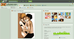 Desktop Screenshot of luffyxnami-club.deviantart.com