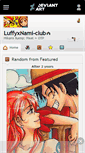 Mobile Screenshot of luffyxnami-club.deviantart.com