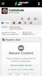 Mobile Screenshot of cookiedude.deviantart.com