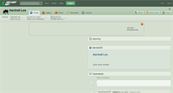 Desktop Screenshot of marshall-lee.deviantart.com
