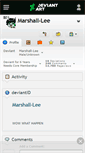Mobile Screenshot of marshall-lee.deviantart.com