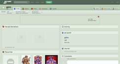 Desktop Screenshot of golre.deviantart.com