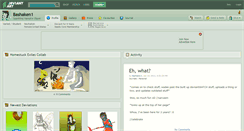 Desktop Screenshot of bashaken1.deviantart.com
