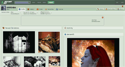 Desktop Screenshot of elektrake.deviantart.com