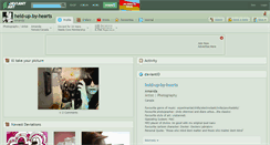 Desktop Screenshot of held-up-by-hearts.deviantart.com