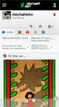 Mobile Screenshot of mechaneko.deviantart.com