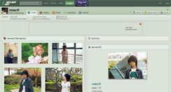 Desktop Screenshot of midorip.deviantart.com
