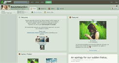 Desktop Screenshot of beautenaturelle.deviantart.com