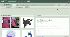Desktop Screenshot of korra-chan.deviantart.com