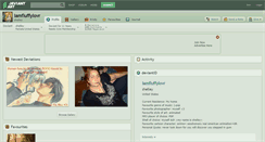 Desktop Screenshot of iamfluffylovr.deviantart.com