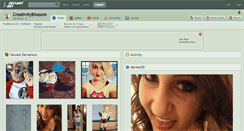 Desktop Screenshot of creativityblossom.deviantart.com