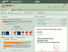 Tablet Screenshot of lingdingyi.deviantart.com