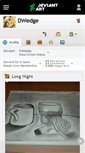 Mobile Screenshot of dwedge.deviantart.com