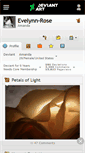 Mobile Screenshot of evelynn-rose.deviantart.com