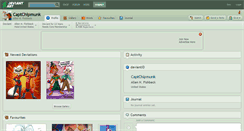 Desktop Screenshot of captchipmunk.deviantart.com