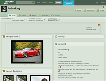 Tablet Screenshot of an1meking.deviantart.com