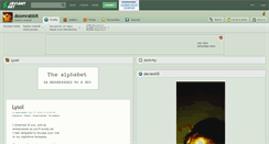 Desktop Screenshot of doomrabbit.deviantart.com