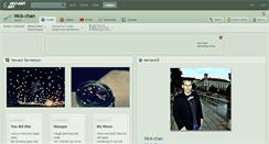 Desktop Screenshot of nick-chan.deviantart.com
