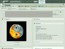 Tablet Screenshot of doscaras.deviantart.com