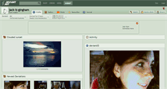 Desktop Screenshot of jack-is-gingham.deviantart.com