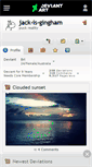 Mobile Screenshot of jack-is-gingham.deviantart.com