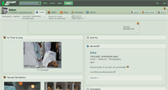 Desktop Screenshot of krkm.deviantart.com