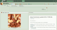 Desktop Screenshot of dark-moltres.deviantart.com