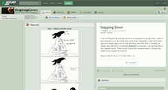 Desktop Screenshot of dragonagelove.deviantart.com
