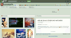 Desktop Screenshot of mommabuterflia.deviantart.com