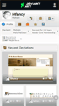 Mobile Screenshot of mfancy.deviantart.com