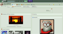 Desktop Screenshot of mirrowdothack.deviantart.com