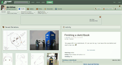 Desktop Screenshot of devinhoo.deviantart.com