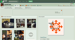 Desktop Screenshot of liquidchaos.deviantart.com