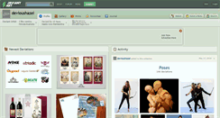 Desktop Screenshot of devioushazel.deviantart.com