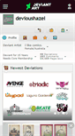 Mobile Screenshot of devioushazel.deviantart.com