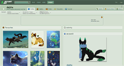 Desktop Screenshot of dajzha.deviantart.com