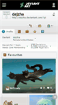 Mobile Screenshot of dajzha.deviantart.com