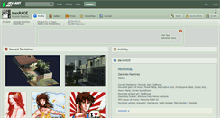 Desktop Screenshot of mexrage.deviantart.com