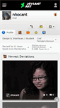 Mobile Screenshot of nhocant.deviantart.com