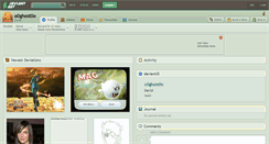 Desktop Screenshot of o0ghost0o.deviantart.com