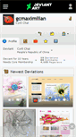 Mobile Screenshot of gcmaximilian.deviantart.com