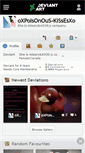 Mobile Screenshot of oxpoisonous-kissesxo.deviantart.com