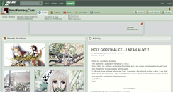 Desktop Screenshot of nekokennedychan.deviantart.com