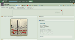 Desktop Screenshot of gdkstyle.deviantart.com
