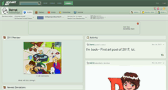 Desktop Screenshot of derrot.deviantart.com