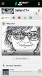 Mobile Screenshot of gallery77.deviantart.com