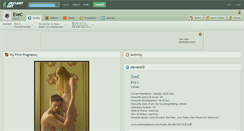 Desktop Screenshot of evec.deviantart.com